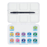 Estojo Aquarela Talens Van Gogh 12 Half Pan Vibrant Colours