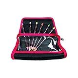 Estojo Art- Preto-Vermelho- Trident- 2300575N