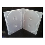 Estojo Box Dvd Transparente 50 Unidades