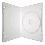 Estojo Box Dvd Transparente Padrão 50 Unidades 14mm Grosso