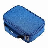 Estojo BOX Escolar De Grande Capacidade Armazenamento 100 Pens Impermeável Azul