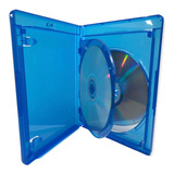 Estojo Capa Box Blu Ray Azul