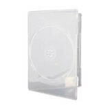 Estojo Capa Dvd Box Amaray Grosso Transparente Kit C 50 Pçs