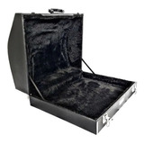 Estojo Case Para Acordeon 80 Baixos Kgb Male Luxo Preto Nf e