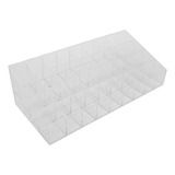 Estojo De Acrílico Para Maquiagem Batons Display Armazena