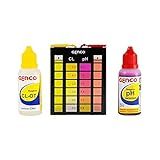 Estojo De Análises Genco 3 Em 1 Cloro PH Alcalinidade