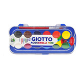 Estojo De Aquarela Pastilha 12 Cores Giotto
