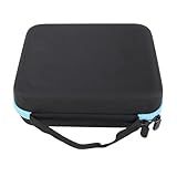 Estojo De óleo Essencial Para 30 Garrafas Portátil 10ml 30 Grades EVA Bolsa De Transporte De óleo Essencial De Grande Capacidade Bolsa De Armazenamento Azul Para Uso Diário 