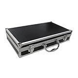 Estojo De Transporte Para Microfone Portátil De Alumínio Estojo Rígido De Espuma Para Microfone Maleta Resistente A Impactos Com Compartimento Para E300