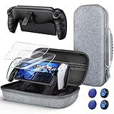 Estojo De Transporte Rígido Com Capa Protetora Para PlayStation Portal Bolsa De Armazenamento De Acessórios KOVA Com Capa Macia Antiderrapante De TPU Com Suporte Protetores De Tela Alças De Polegar