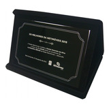Estojo De Veludo 20x16cm P Placas De Homenagem Formatura