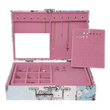 Estojo Duplo Médio Happy Day Com Rosa Interno