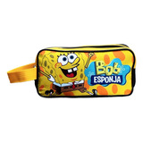 Estojo Escolar Infantil Bob Esponja Volta As Aulas Top