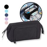 Estojo Escolar Organizador Tipo Necessaire Maquiagem