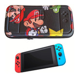 Estojo Hard Case Eva Nintendo Switch Estampa Protetor Rígido