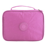 Estojo Jumbo Escolar Grande Masculino Quadrado Sbdy 4420 Cor Rosa claro Xfping