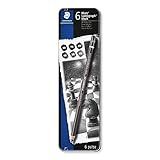 Estojo Lápis Grafite De Desenho Staedtler Lumograph Black 100B G6 03 6 Unidades