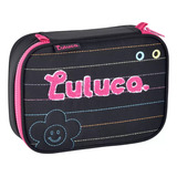 Estojo Luluca Box Organizador Grande Bolsinha Nylon 100 Pens