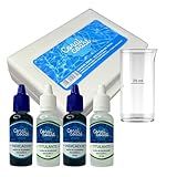 Estojo Medidor Alcalinidade - 2 Reagentes Extras CORAL COAST Kit Limpeza Manutenção Piscina Água Cristalina Verão