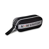 ESTOJO NOW UNITED DOIS COMPARTIMENTOS COM ZÍPER Preto 