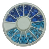 Estojo Olho Grego Luxo Para Joias De Unha Decoração Unhas 3d