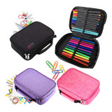 Estojo Organizador Escolar Grande Masculino Feminino Box Pen