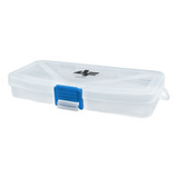 Estojo Organizador Pesca Albatroz 8 Divisórias 14x7cm H562 Cor Branco