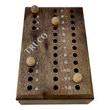 Estojo Para Jogo De Truco Com Baralho E Marcador Cód 9012