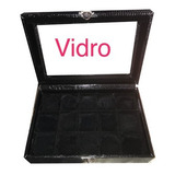 Estojo Porta Relógios P 15 Unidades C Visor De Vidro E Alça
