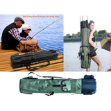 Estojo Porta Varas De Pesca De Pesca Vertical Cor Verde