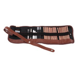Estojo Preto Lápis Desenho Profissional 30pcs Marcador