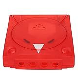 Estojo Protetor De Substituição Para SEGA Dreamcast DC Invólucro Vermelho à Prova De Choque à Prova De Crepúsculo Com Parte Superior Inferior Suporte Do Controlador Modem Plástico Absorvente De Cho