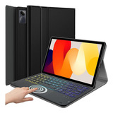 Estojo Smart Case Teclado Touchpad Para Xiaomi Redmi Pad Se