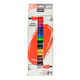 Estojo Tinta A Óleo Pébéo 18 Cores 12ml