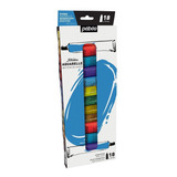 Estojo Tinta Aquarela Com 18 Cores 12ml Pébéo 668910