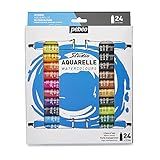 Estojo Tinta Aquarela Pébéo 668920 24 Cores 12ml