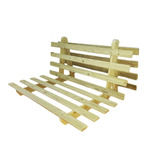 Estrado Cama Solteiro Base Para Futon Sofá E Espreguiçadeira