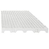 Estrado Modular Em Polipropileno 25x50cm Branco