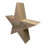 Estrela Da Barbi Decorativa