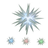 Estrela Inflável Com Led 1 5m 150cm 