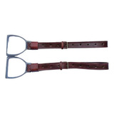 Estribo Aluminio C Loro Couro Cavalo Crioulo