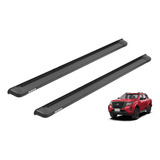 Estribo Alumínio Economic Preto Nissan Cab Dupla 2022 2024