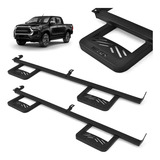 Estribo De Ferro Axk Bully Americano Hilux Dupla 2016 A 2022