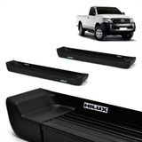 Estribo Hilux Modelo Cabine Simples Aluminio Preto 2012 2013
