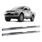 Estribo L200 Triton Oblongo Oval Cromado L 200
