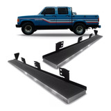 Estribo Lateral D20 Cabine Dupla Modelo Original Preto