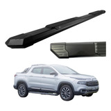Estribo Lateral Extreme Preto Para Fiat Toro 2016 A 2023