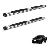 Estribo Lateral Oval Amarok 2024 2025 Aço Cromado Bepo