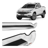 Estribo Lateral Personalizado Branco Polar Fiat Toro 2022