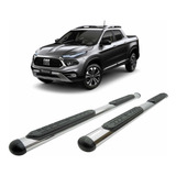 Estribo Oblongo Cromado Fiat Toro 2021 2022 2023